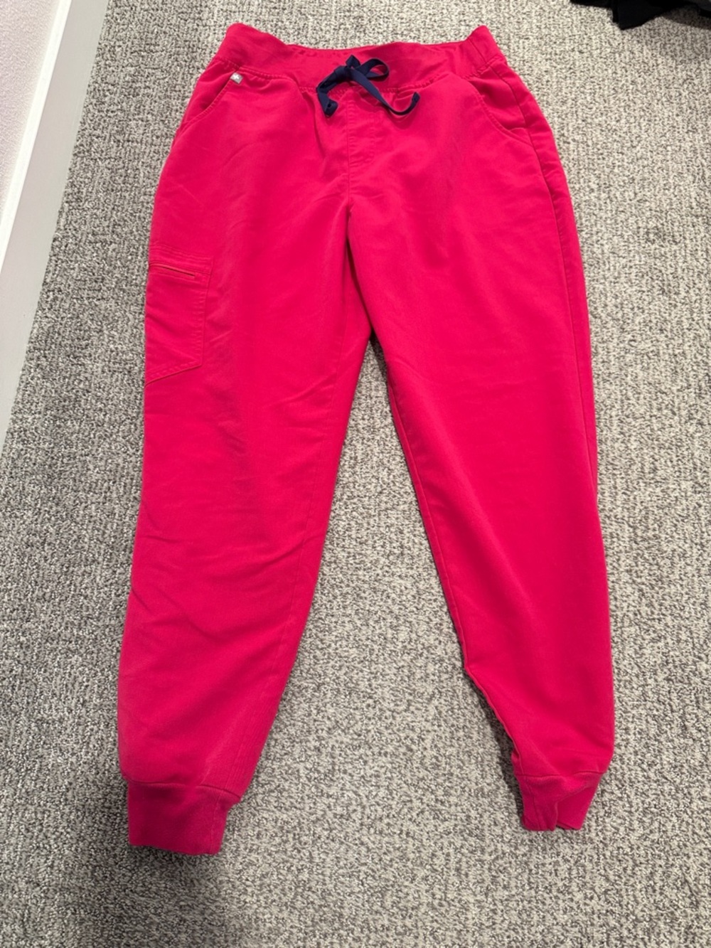 Figs High Waisted Large Ultra Rose Zamora Joggers